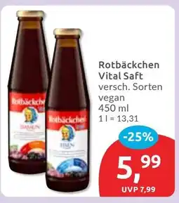 Budni Rotbäckchen Vital Saft Angebot