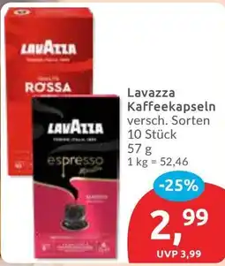 Budni Lavazza Kaffeekapseln Angebot
