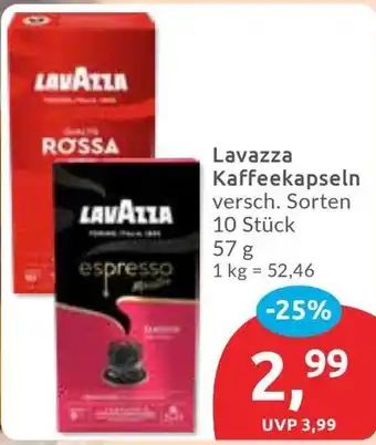 Budni Lavazza Kaffeekapseln Angebot