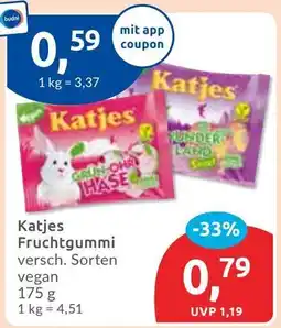 Budni Katjes Fruchtgummi Angebot