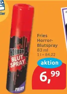 Budni Fries Horror- Blutspray Angebot