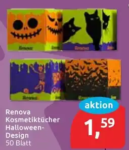 Budni Renova Kosmetiktücher Halloween- Design Angebot