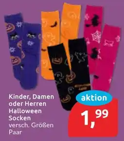 Budni Kinder, Damen oder Herren Halloween Socken Angebot
