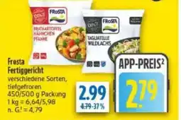 diska Frosta Fertiggericht Angebot