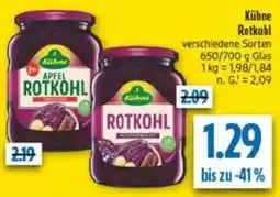 diska Kühne Rotkohl Angebot