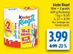 diska kinder Riegel Angebot
