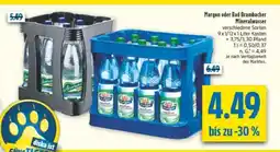 diska Margon oder Bad Brambacher Mineralwasser Angebot