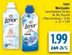 diska Lenor Weichspüler Angebot