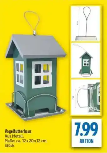 diska Vogelfutterhaus Angebot