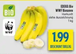 diska EDEKA Bio WWF Bananen Angebot