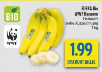 diska EDEKA Bio WWF Bananen Angebot