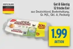 diska Gut & Günstig 12 frische Eier Angebot