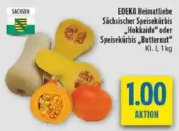 diska EDEKA Heimatliebe Sächsischer Speisekürbis „Hokkaido" oder Speisekürbis „Butternut” Angebot