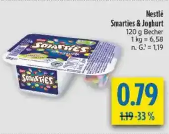 diska Nestlé Smarties & Joghurt Angebot
