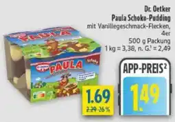 diska Dr. Oetker Paula Schoko-Pudding Angebot