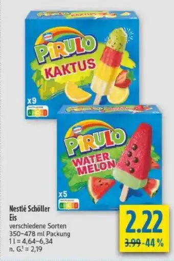 diska Nestlé Schöller Eis Angebot