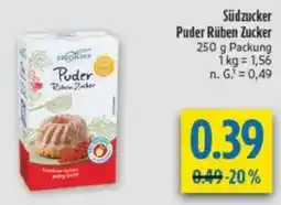 diska Südzucker Puder Rüben Zucker Angebot