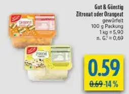 diska Gut & Günstig Zitronat oder Orangeat Angebot