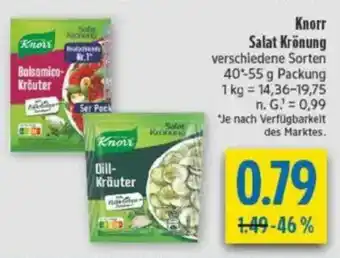 diska Knorr Salat Krönung Angebot