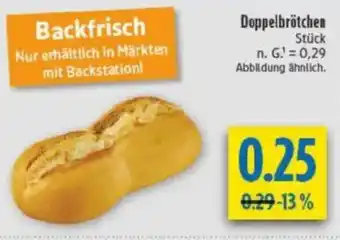 diska Doppelbrötchen Angebot