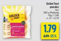diska Golden Toast pancakes Angebot