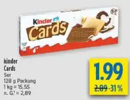diska Kinder Cards Angebot