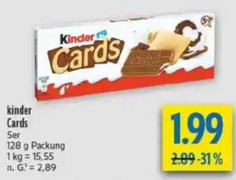 diska Kinder Cards Angebot
