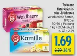 diska Teekanne Naturkräuter- oder -Früchtetee Angebot