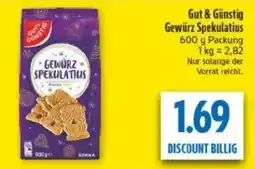 diska Gut & Günstig Gewürz Spekulatius Angebot