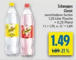 diska Schweppes Classic Angebot