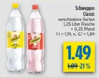 diska Schweppes Classic Angebot