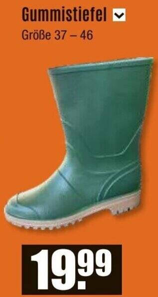 Gummistiefel Angebot bei V Baumarkt