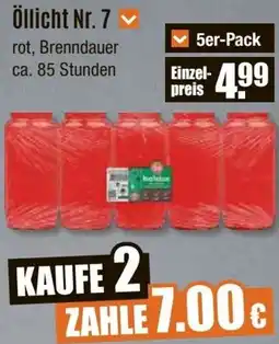 V Baumarkt Öllicht Nr. 7 Angebot