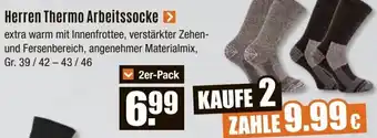 V Baumarkt Herren Thermo Arbeitssocke Angebot