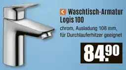 V Baumarkt Hansgrohe Waschtisch-Armatur Logis 100 Angebot