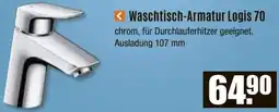V Baumarkt Hansgrohe Waschtisch-Armatur Logis 70 Angebot