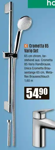 V Baumarkt Hansgrohe Crometta 85 Vario Set Angebot