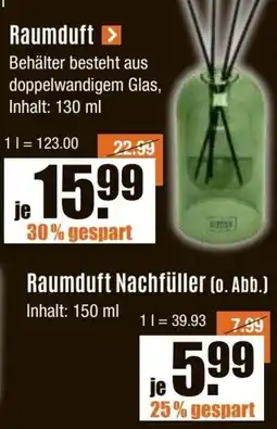 V Baumarkt SCHÖNER WOHNEN Raumduft Angebot