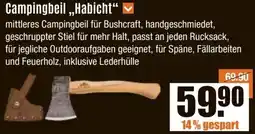 V Baumarkt Campingbeil „Habicht" Angebot