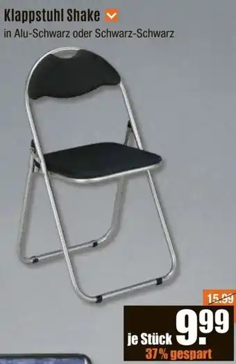 V Baumarkt Klappstuhl Shake Angebot