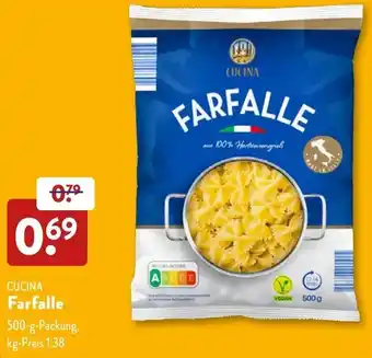 Aldi Süd CUCINA Farfalle Angebot