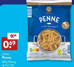 Aldi Süd CUCINA Penne Angebot