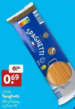 Aldi Süd CUCINA Spaghetti Angebot