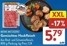Aldi Süd MEINE METZGEREI Gemischtes Hackfleisch Angebot