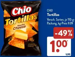 Aldi Süd CHIO Tortillas Angebot