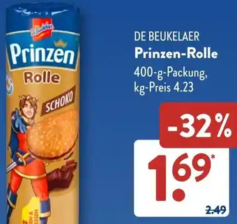 Aldi Süd DE BEUKELAER Prinzen-Rolle Angebot