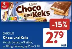 Aldi Süd CHOCEUR Choco und Keks Angebot
