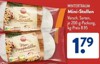 Aldi Süd WINTERTRAUM Mini-Stollen Angebot