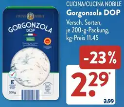 Aldi Süd CUCINA/CUCINA NOBILE Gorgonzola DOP Angebot