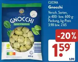 Aldi Süd CUCINA Gnocchi Angebot